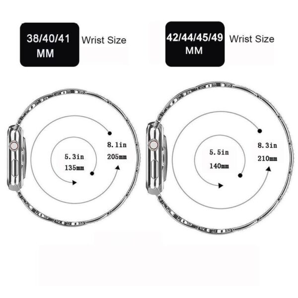 The Diamond Three-Link Watch Band