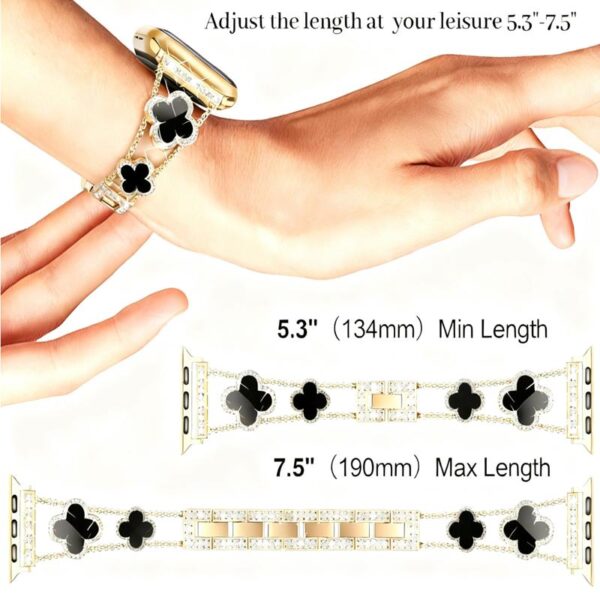 Black Clover Metal Bracelet