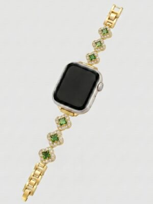 Full Diamond Clover Watch Band
