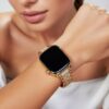 The Diamond Three-Link Watch Band