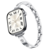 316L Stainless Steel Slim Crosslet Apple Watch Bracelet - 18k Gold Plated